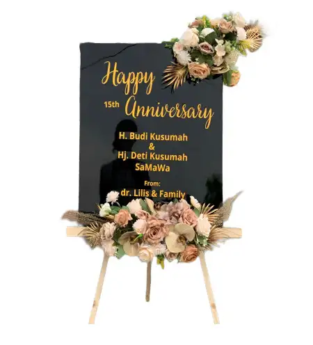 Papan Bunga Akrilik kawasan industri bumiayu brebes